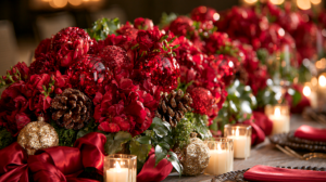 27 Christmas Wedding Centerpieces to Make Your Reception Sparkle