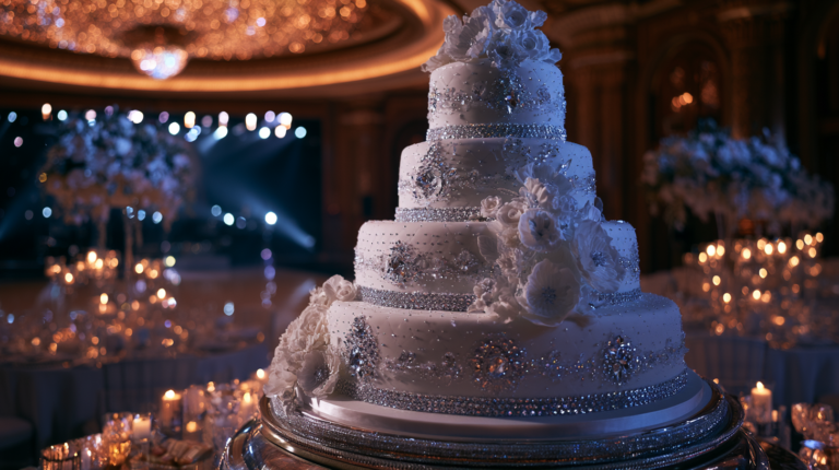 27 Chic 4 Tier Wedding Cake Ideas to Inspire Your Wedding Dessert