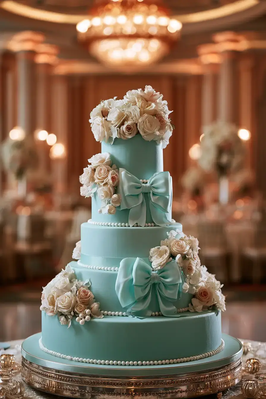 27 Chic 4 Tier Wedding Cake Ideas to Inspire Your Wedding Dessert