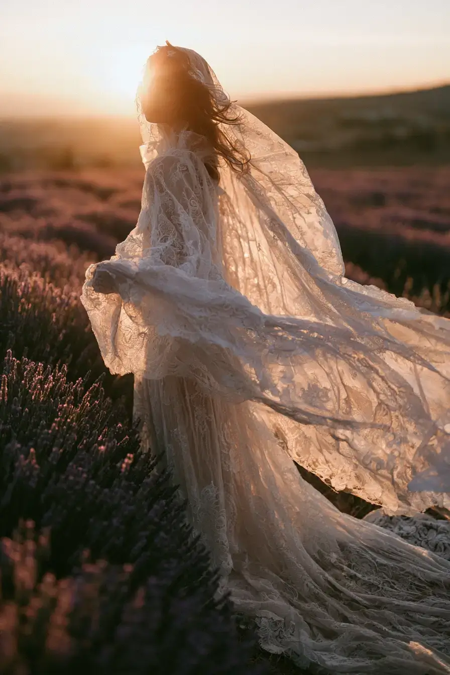 27 Chic Boho Wedding Dress Ideas for a Romantic Wedding