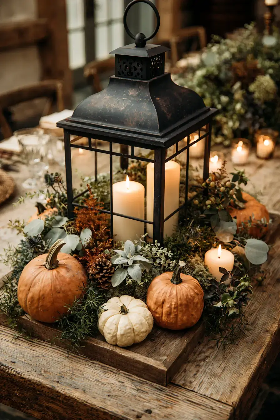 27 Beautiful Fall Wedding Centerpieces for a Cozy Autumn Celebration