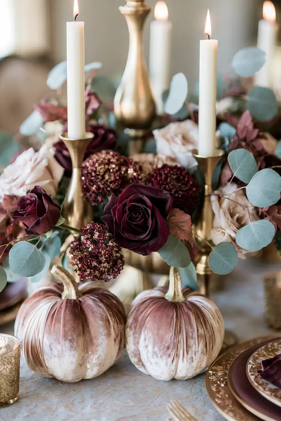 27 Beautiful Fall Wedding Centerpieces for a Cozy Autumn Celebration