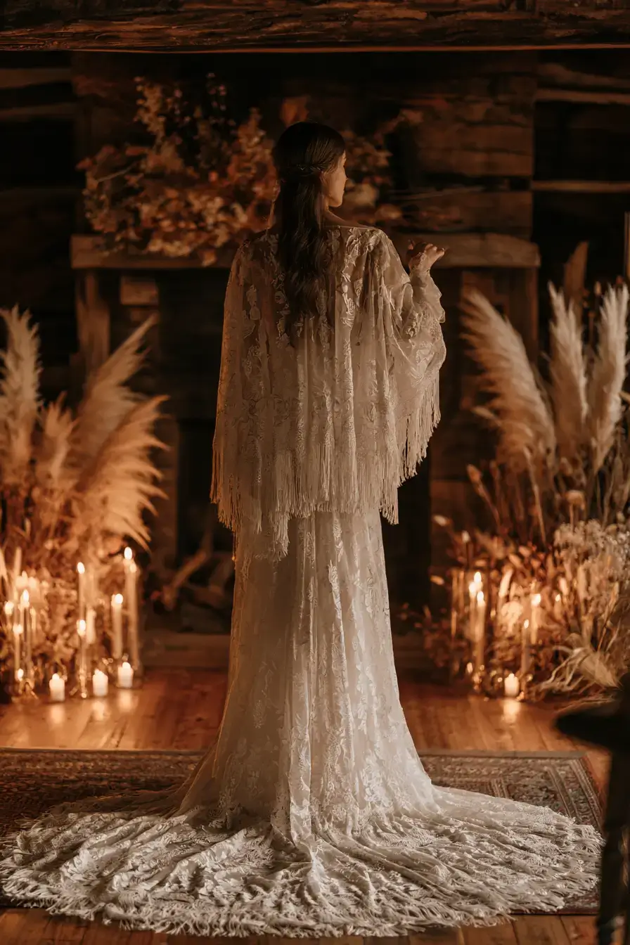 27 Chic Boho Wedding Dress Ideas for a Romantic Wedding