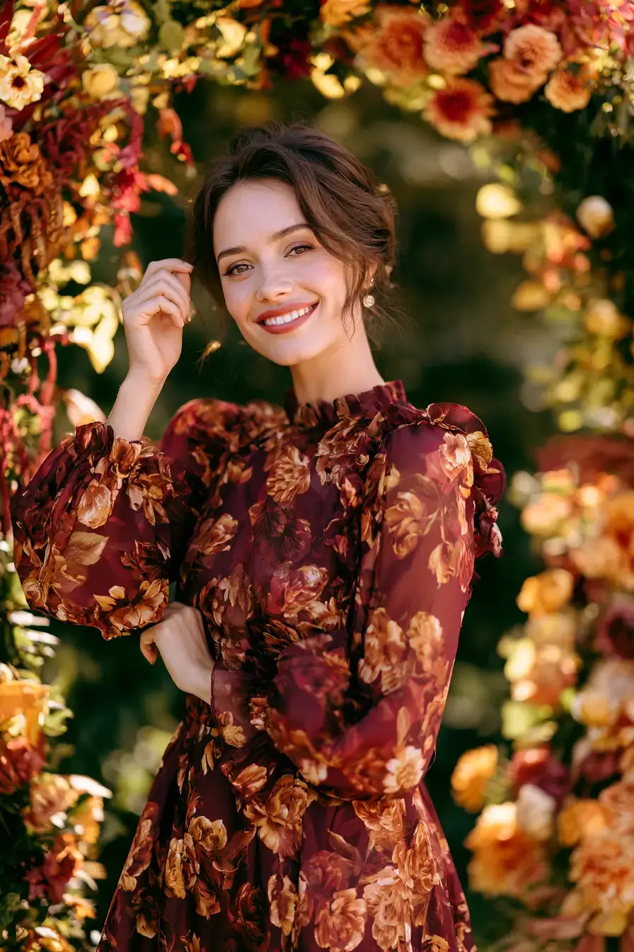27 October Wedding Guest Dresses That Are Perfect for Fall Celebrations