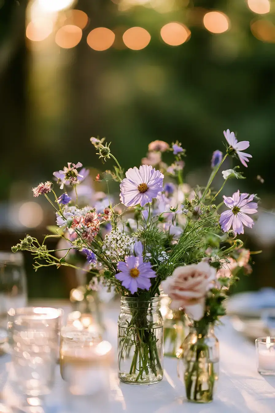 27 Simple Yet Elegant Bud Vase Wedding Centerpiece Ideas