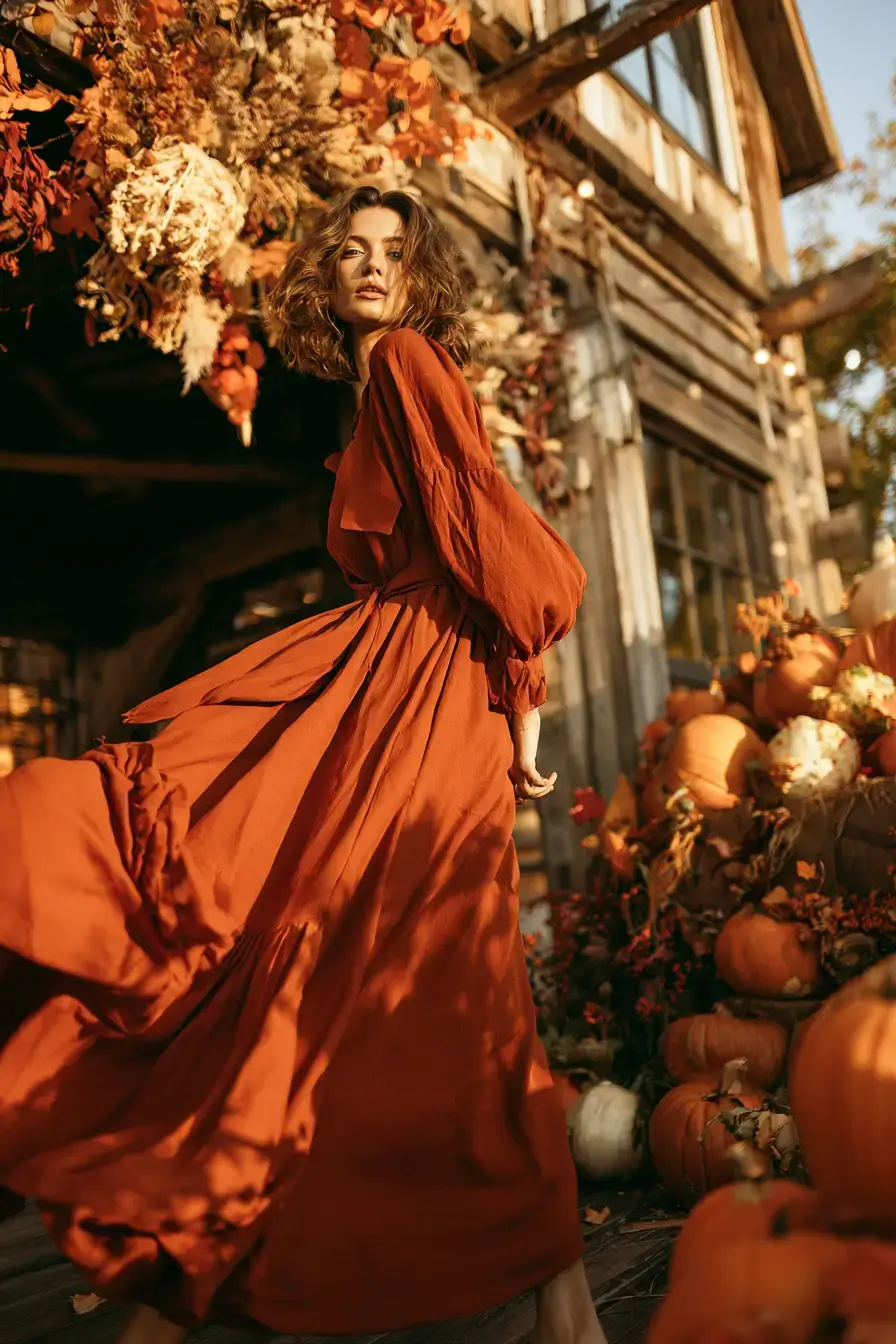 27 October Wedding Guest Dresses That Are Perfect for Fall Celebrations