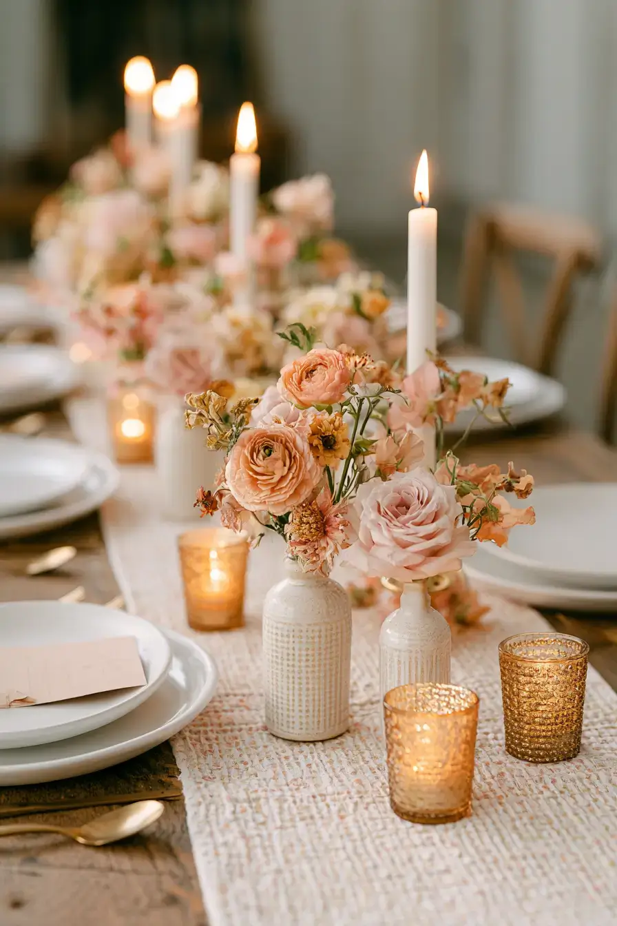27 Simple Yet Elegant Bud Vase Wedding Centerpiece Ideas