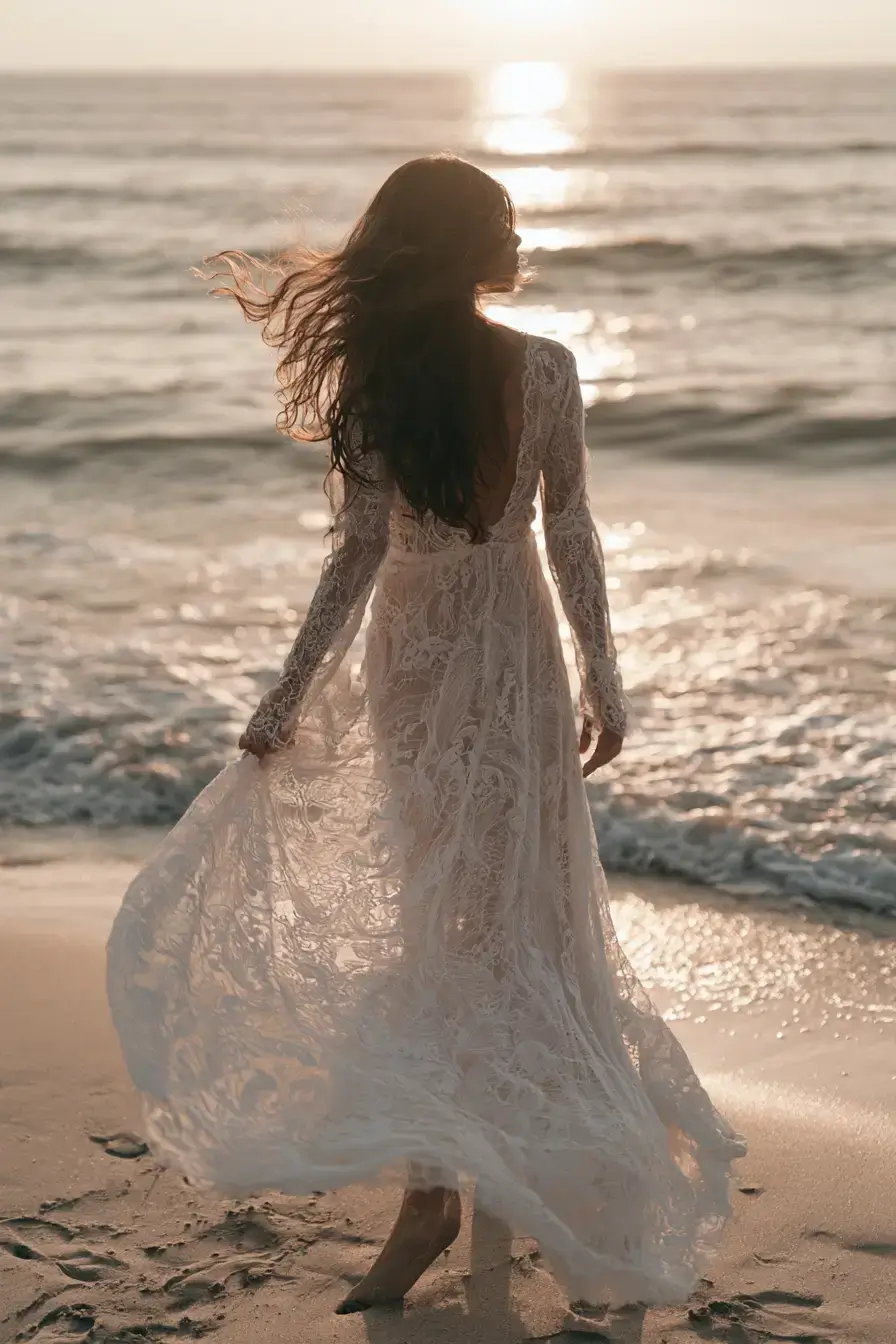 27 Chic Boho Wedding Dress Ideas for a Romantic Wedding