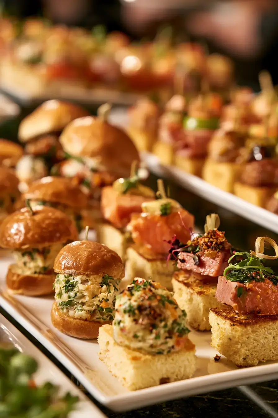 27 Beautiful Wedding Appetizers That Look as Good as They Taste
