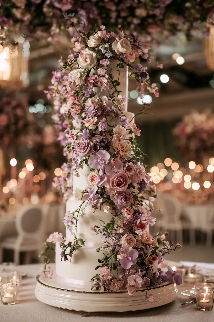 27 Chic 4 Tier Wedding Cake Ideas to Inspire Your Wedding Dessert
