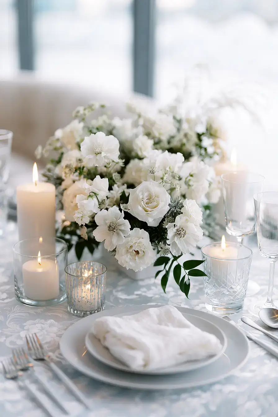 27 Breathtaking Christmas Wedding Centerpieces to Inspire Your Dream Wedding