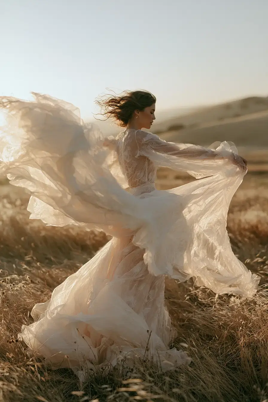 27 Chic Boho Wedding Dress Ideas for a Romantic Wedding