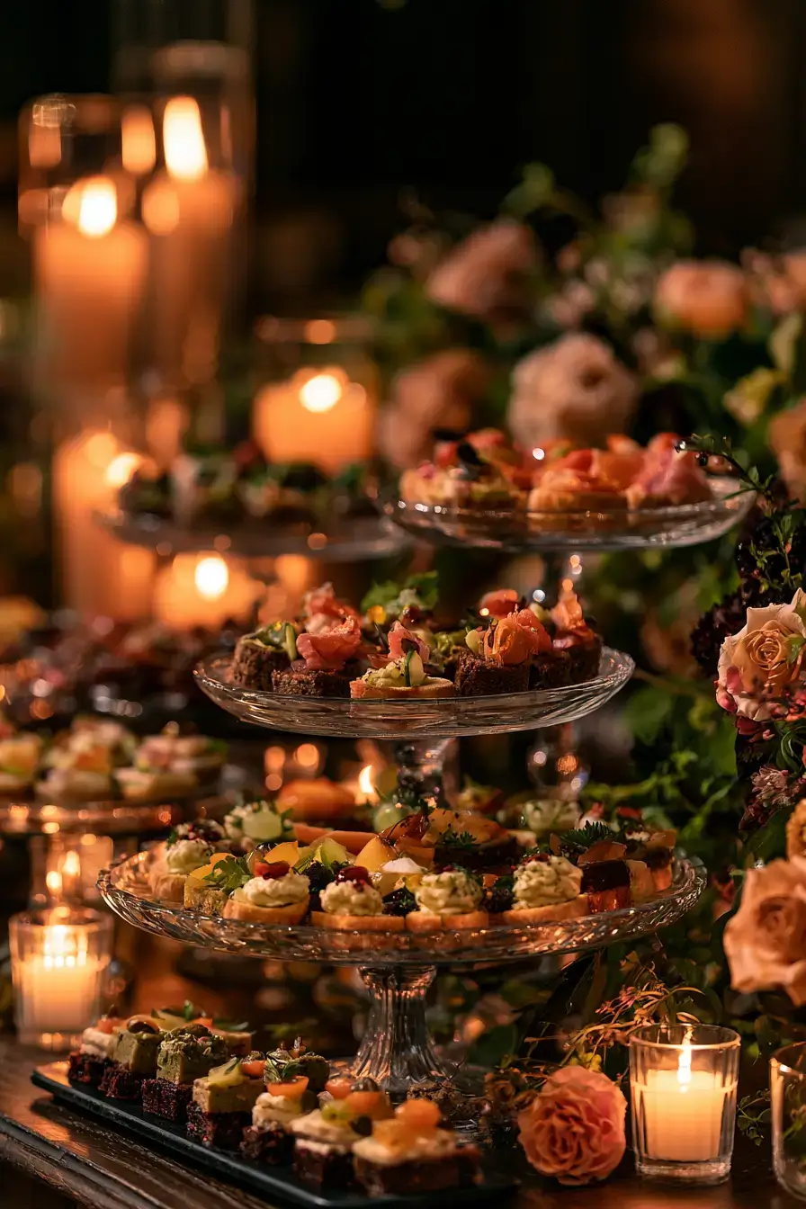 27 Beautiful Wedding Appetizers That Look as Good as They Taste