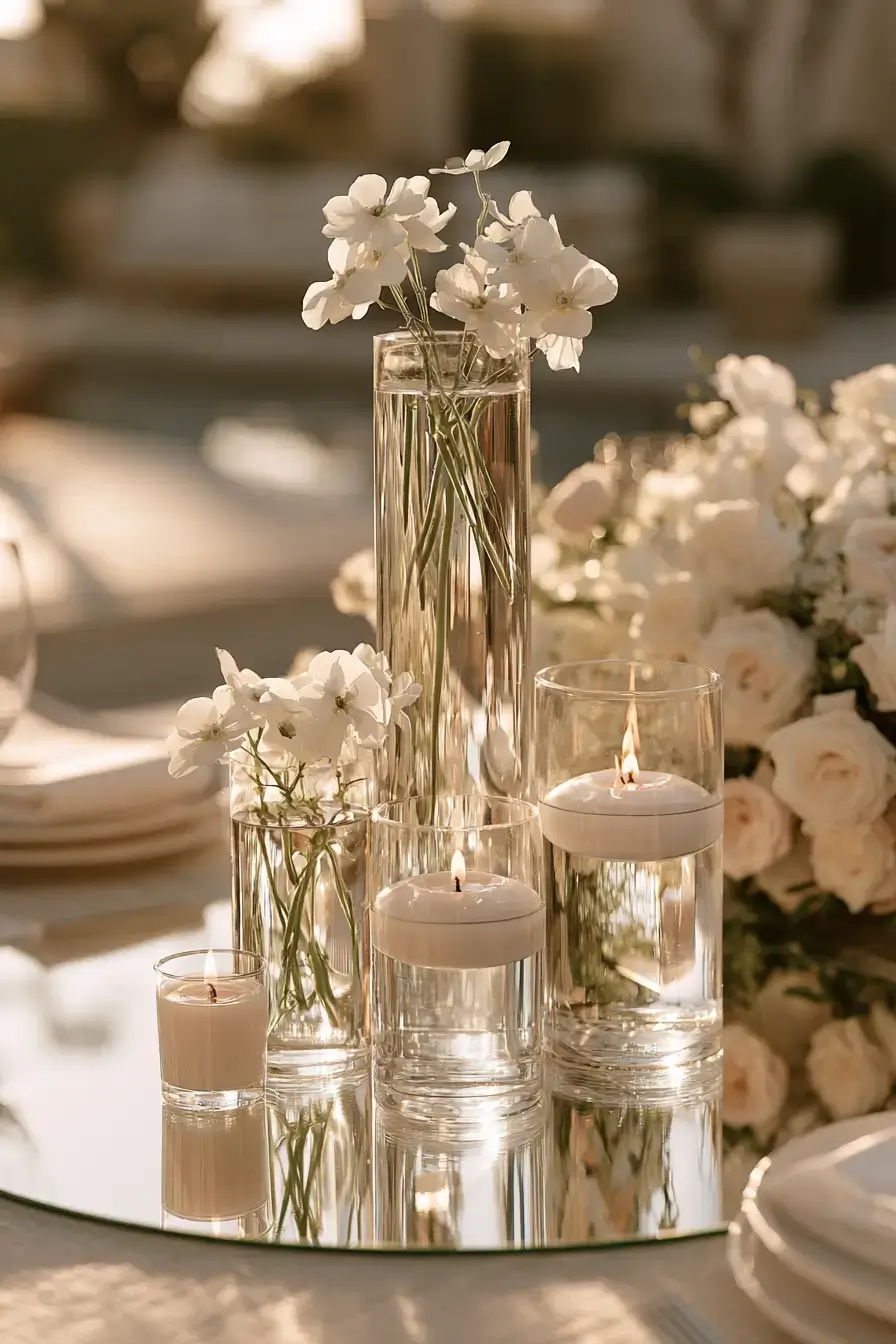 27 Simple Yet Elegant Bud Vase Wedding Centerpiece Ideas