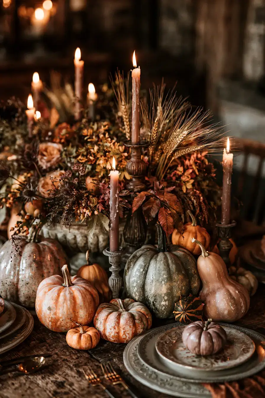 27 Beautiful Fall Wedding Centerpieces for a Cozy Autumn Celebration