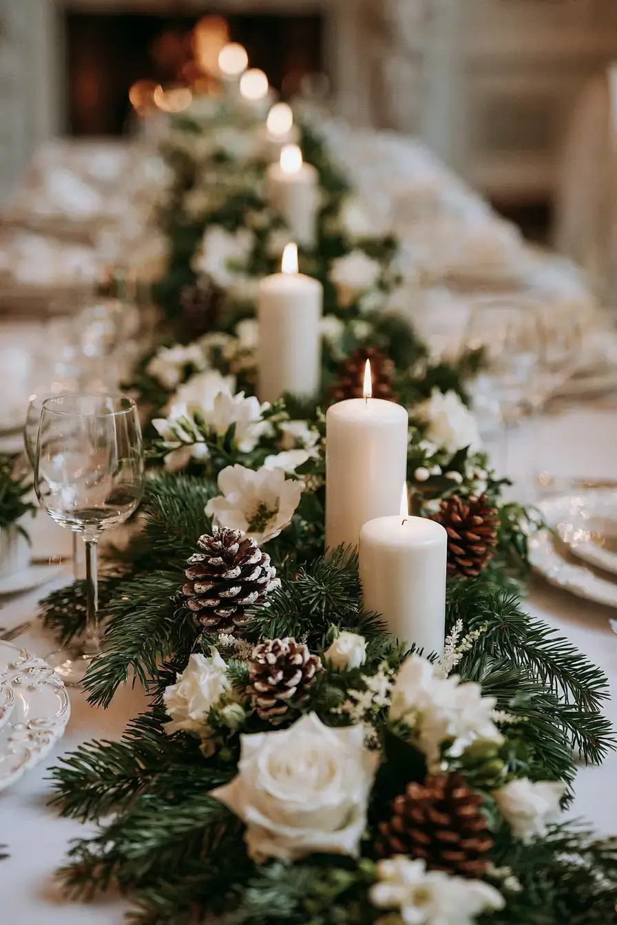 27 Breathtaking Christmas Wedding Centerpieces to Inspire Your Dream Wedding