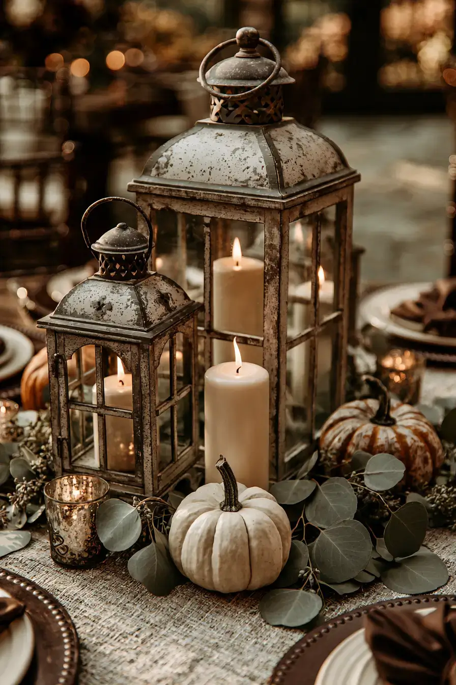 27 Beautiful Fall Wedding Centerpieces for a Cozy Autumn Celebration