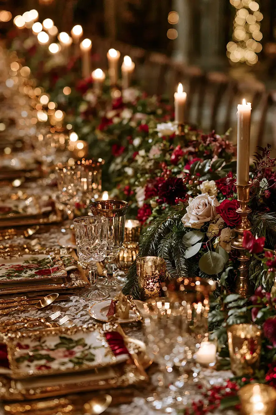 27 Breathtaking Christmas Wedding Centerpieces to Inspire Your Dream Wedding