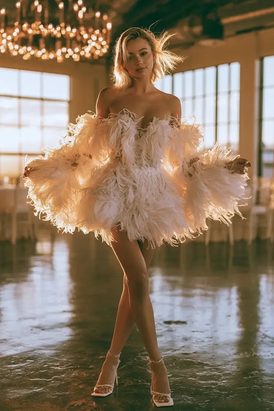 27 Elegant Mini Wedding Dresses for Civil Weddings