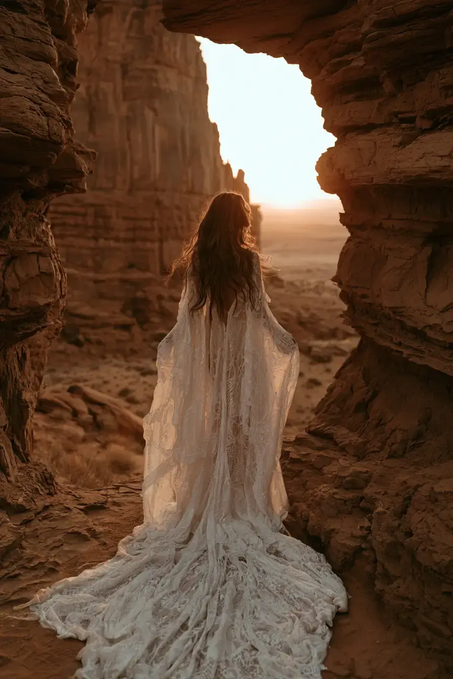 27 Chic Boho Wedding Dress Ideas for a Romantic Wedding