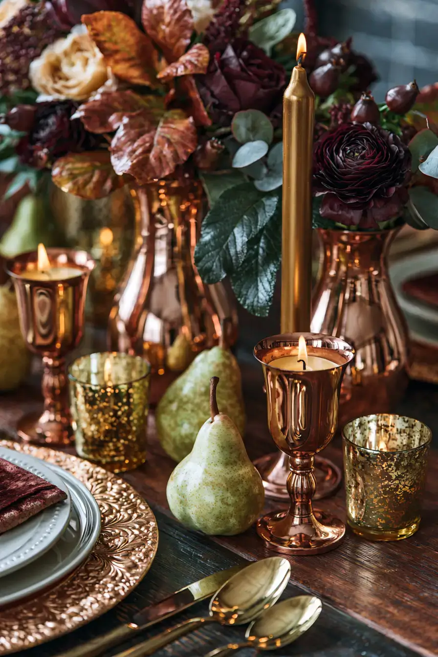 27 Beautiful Fall Wedding Centerpieces for a Cozy Autumn Celebration