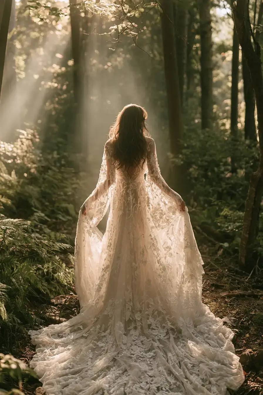 27 Chic Boho Wedding Dress Ideas for a Romantic Wedding