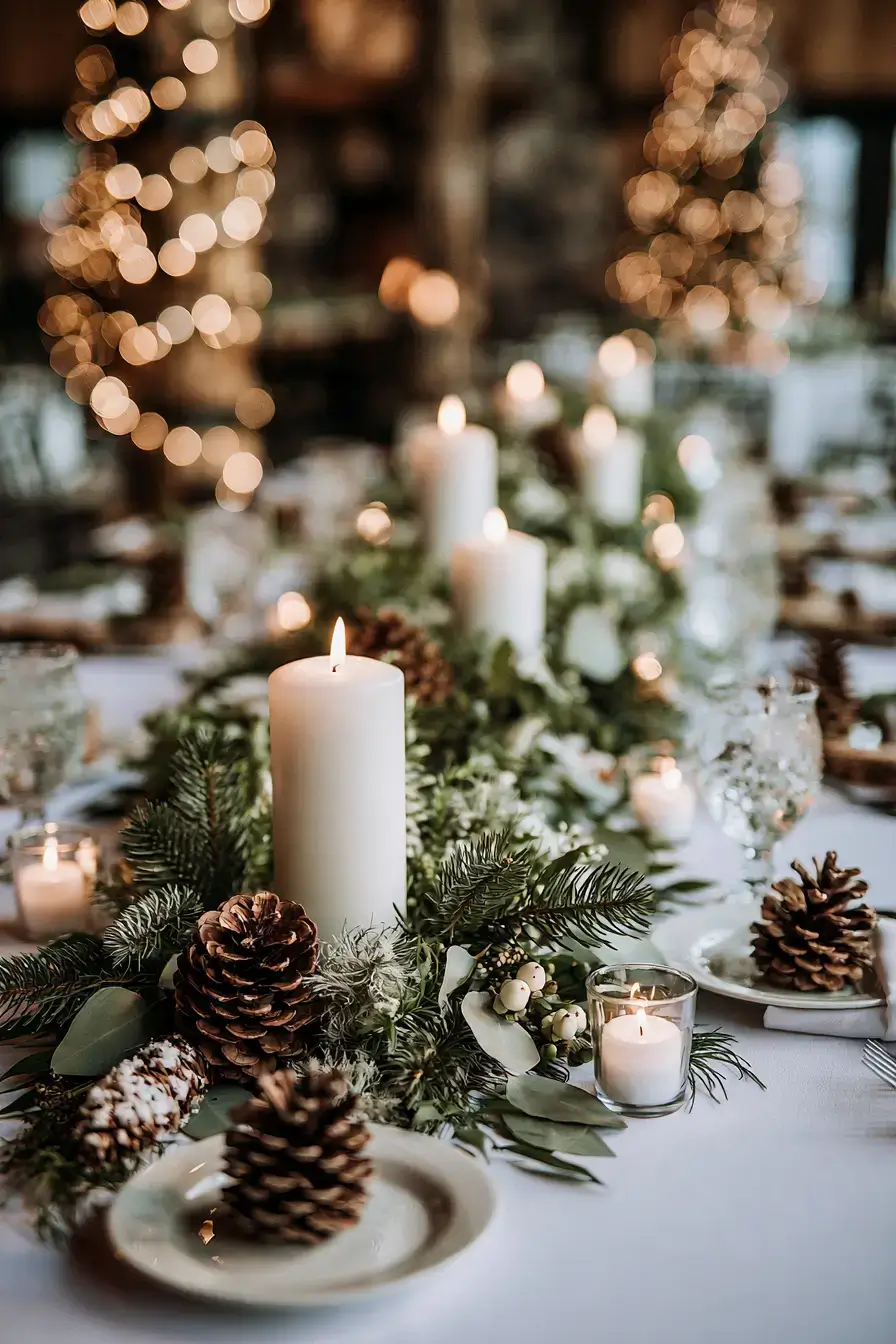 27 Breathtaking Christmas Wedding Centerpieces to Inspire Your Dream Wedding