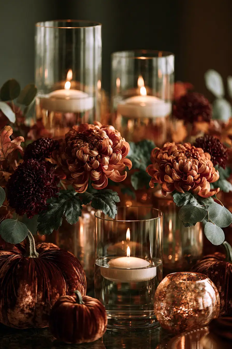 27 Beautiful Fall Wedding Centerpieces for a Cozy Autumn Celebration