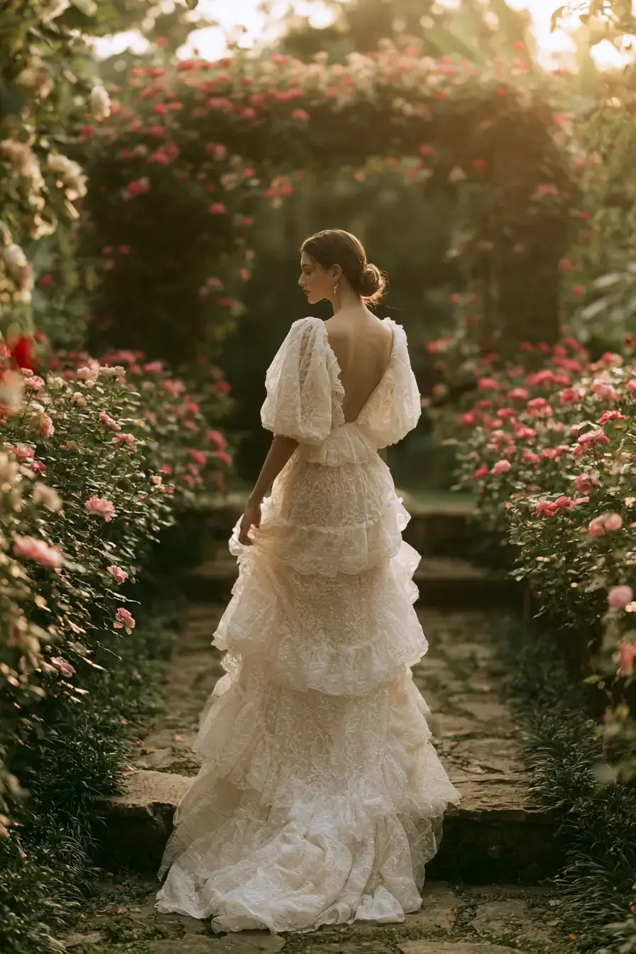 27 Chic Boho Wedding Dress Ideas for a Romantic Wedding