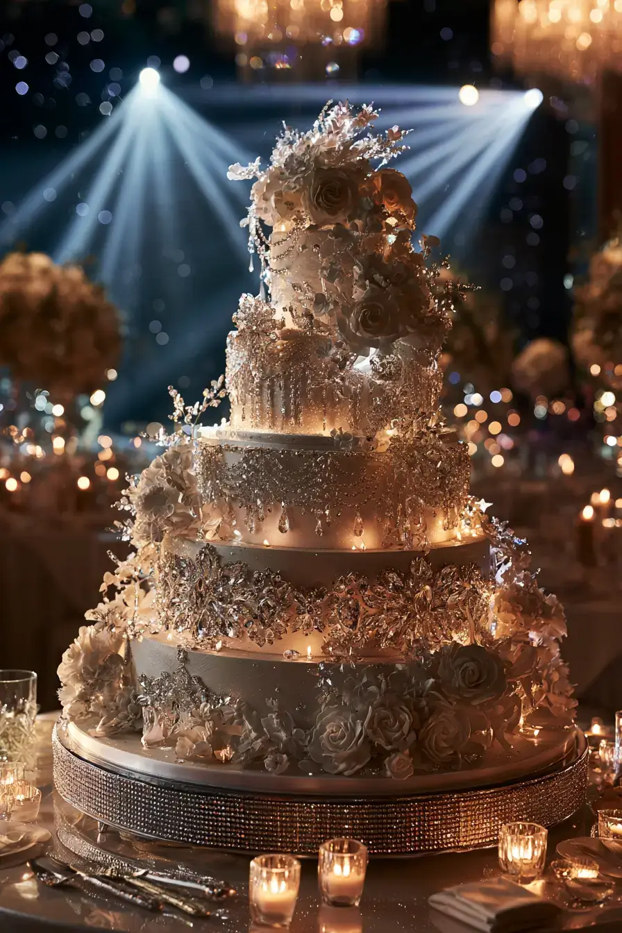 27 Chic 4 Tier Wedding Cake Ideas to Inspire Your Wedding Dessert
