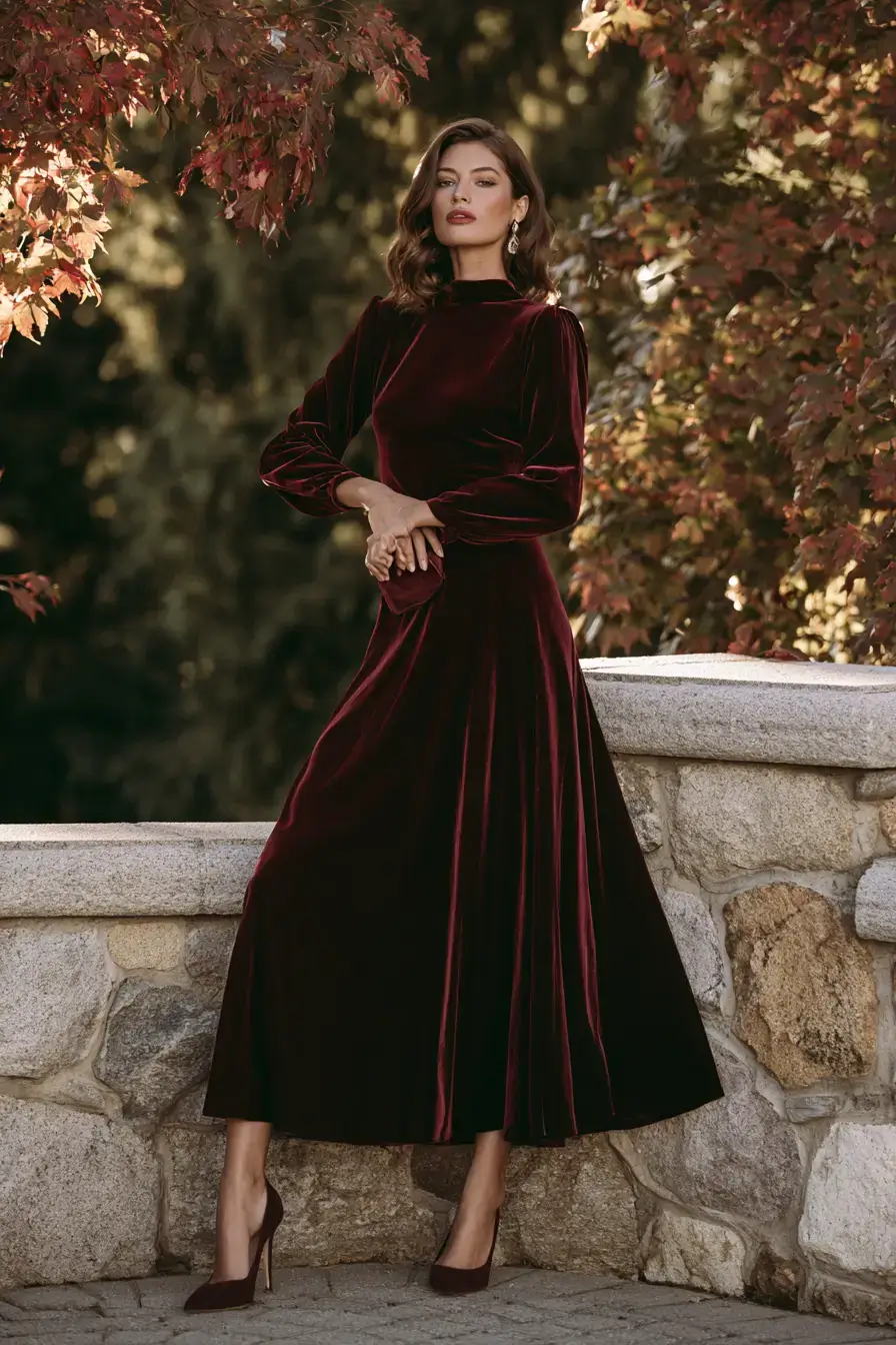 27 October Wedding Guest Dresses That Are Perfect for Fall Celebrations
