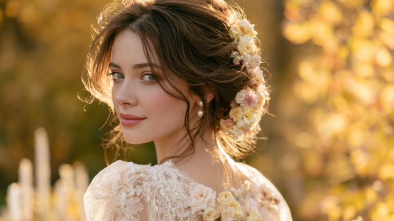 27 Fall Wedding Hairstyles For Dreamy Looks