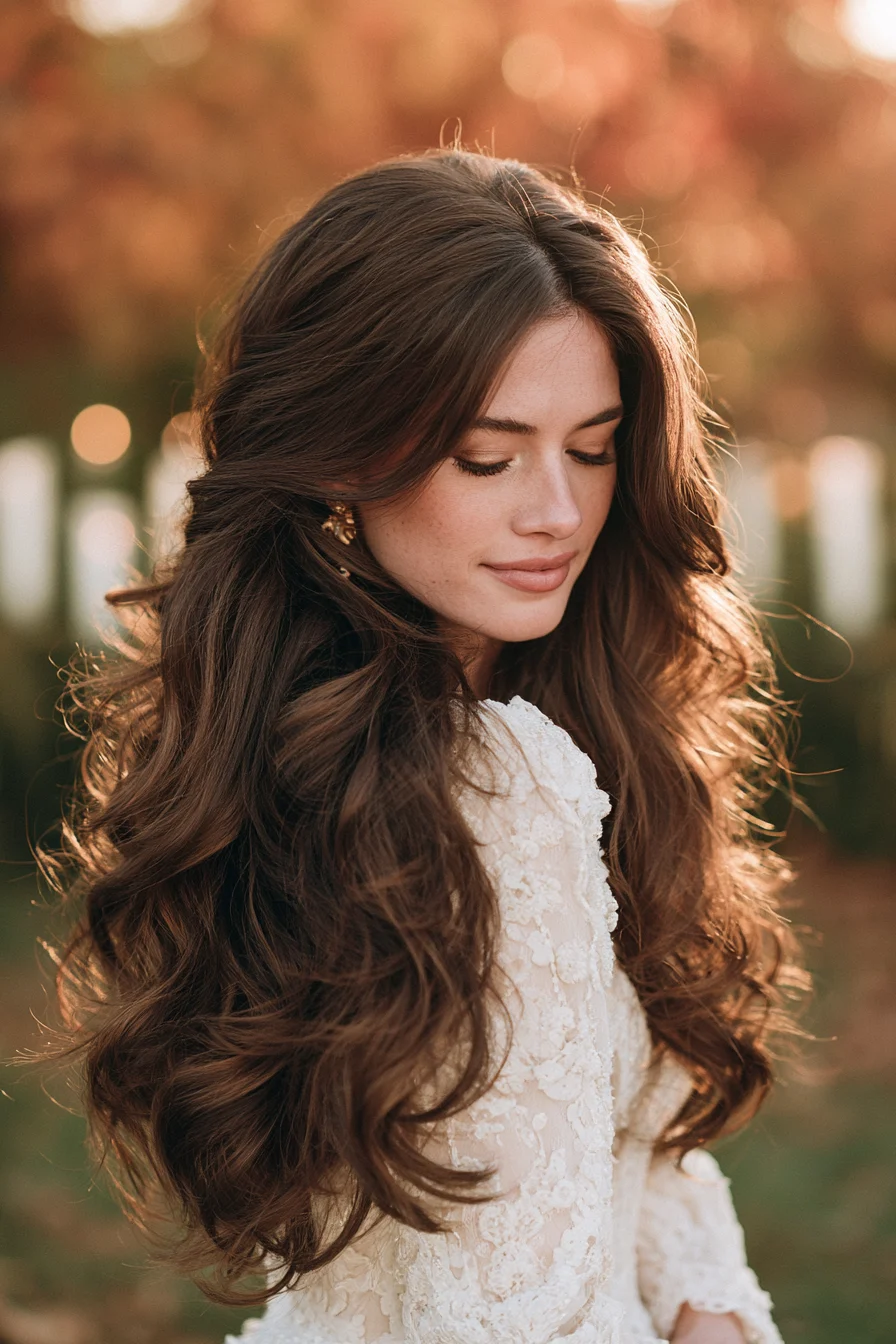 27 Fall Wedding Hairstyles For Dreamy Looks