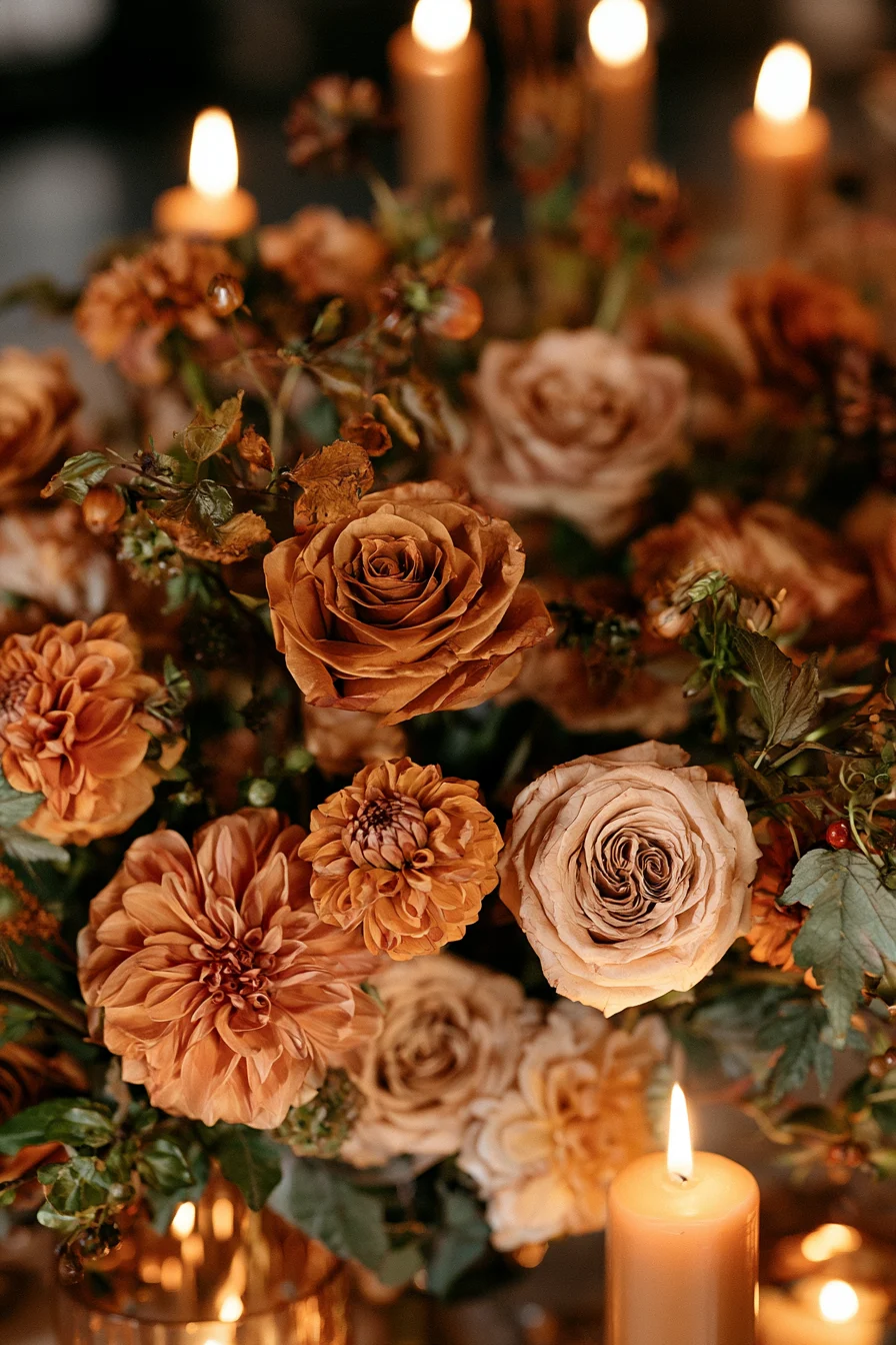 27 Gorgeous Fall Wedding Flowers