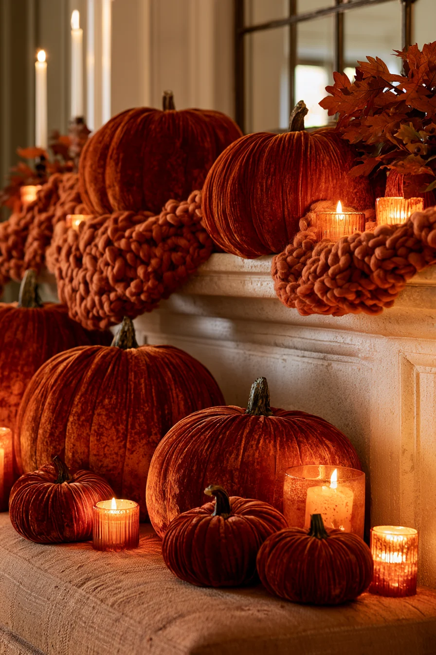 27 Haunting Halloween Mantle Decor Ideas