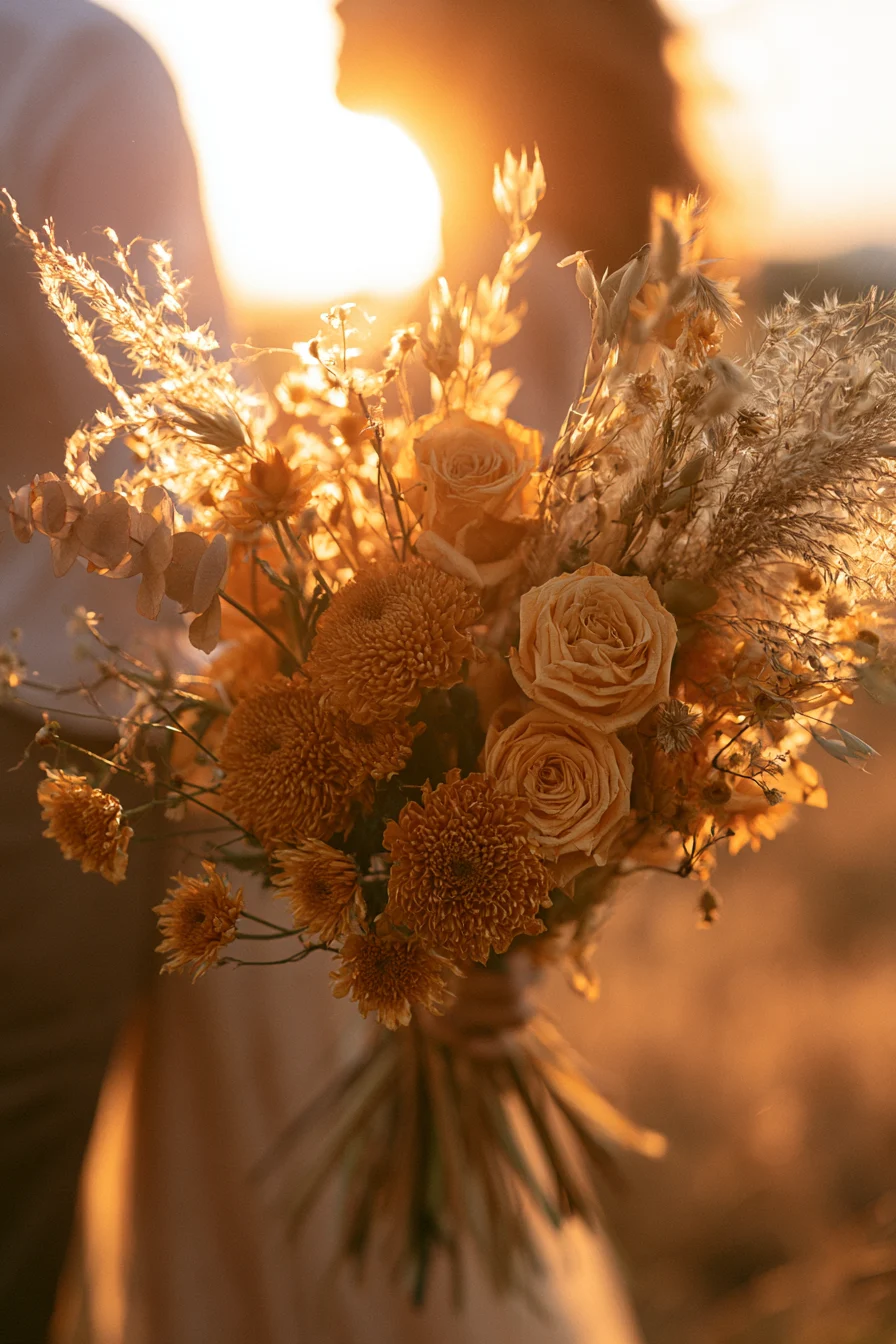 27 Gorgeous Fall Wedding Flowers