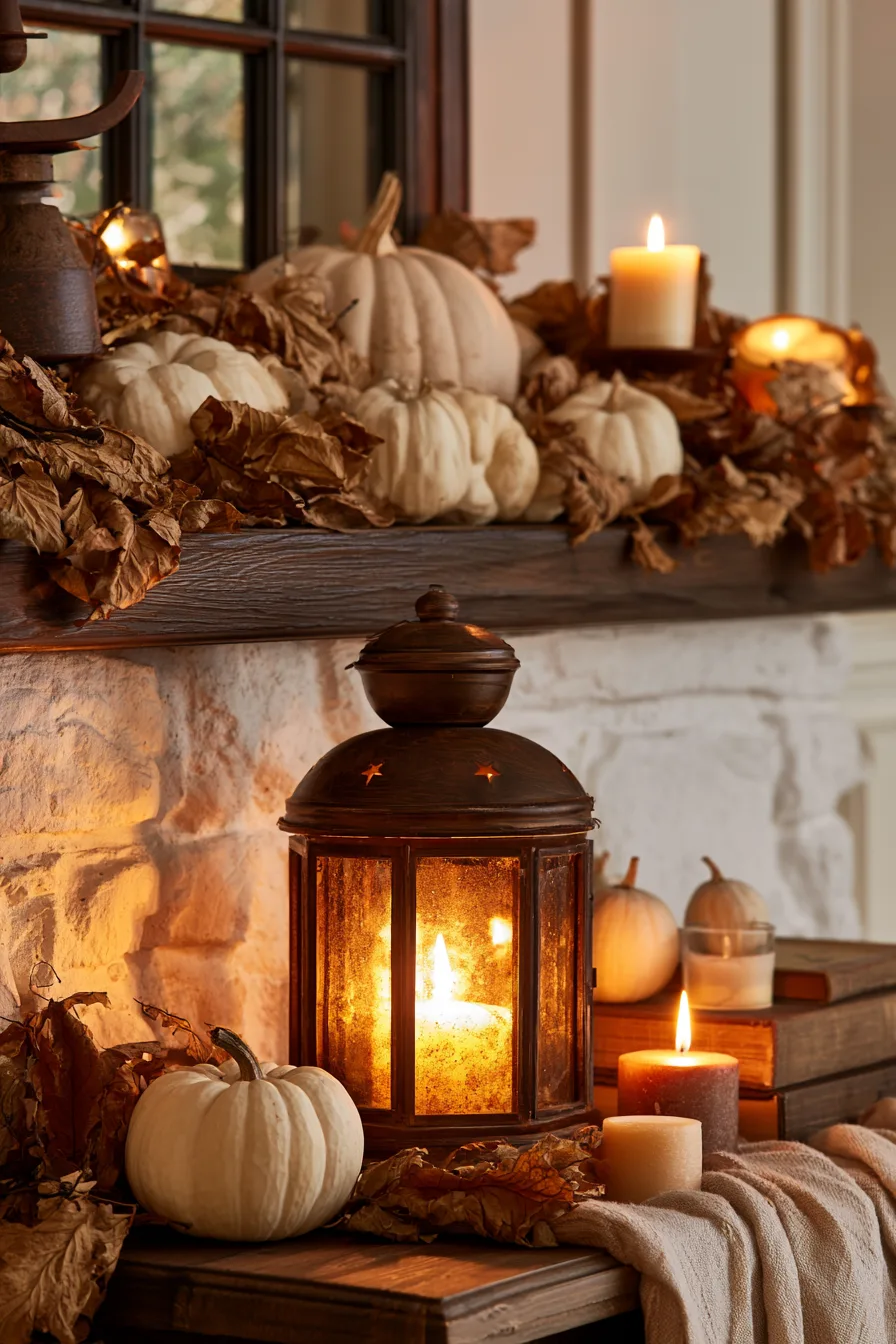 27 Haunting Halloween Mantle Decor Ideas