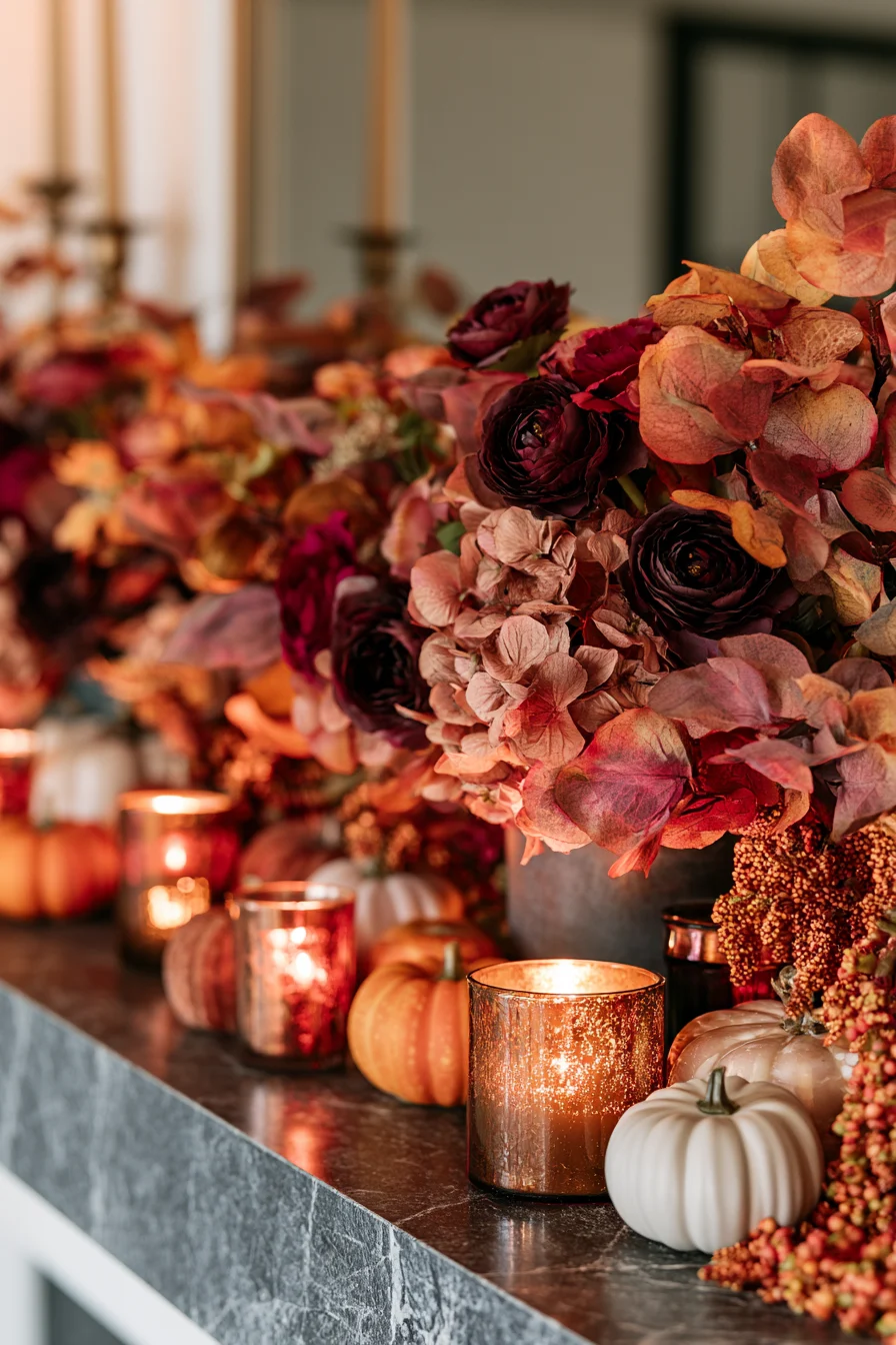27 Haunting Halloween Mantle Decor Ideas