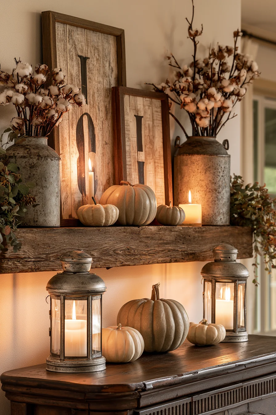 27 Haunting Halloween Mantle Decor Ideas