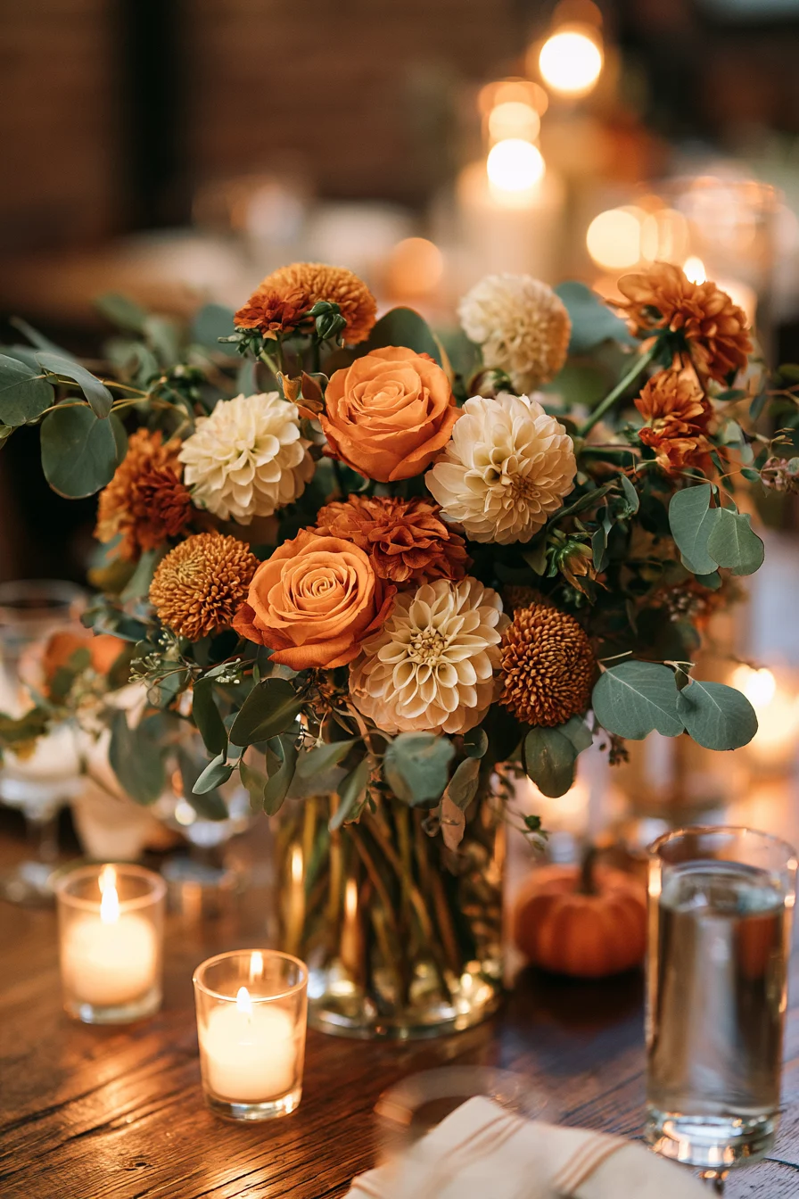 27 Gorgeous Fall Wedding Flowers