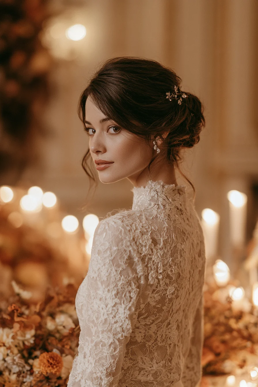 27 Fall Wedding Hairstyles For Dreamy Looks