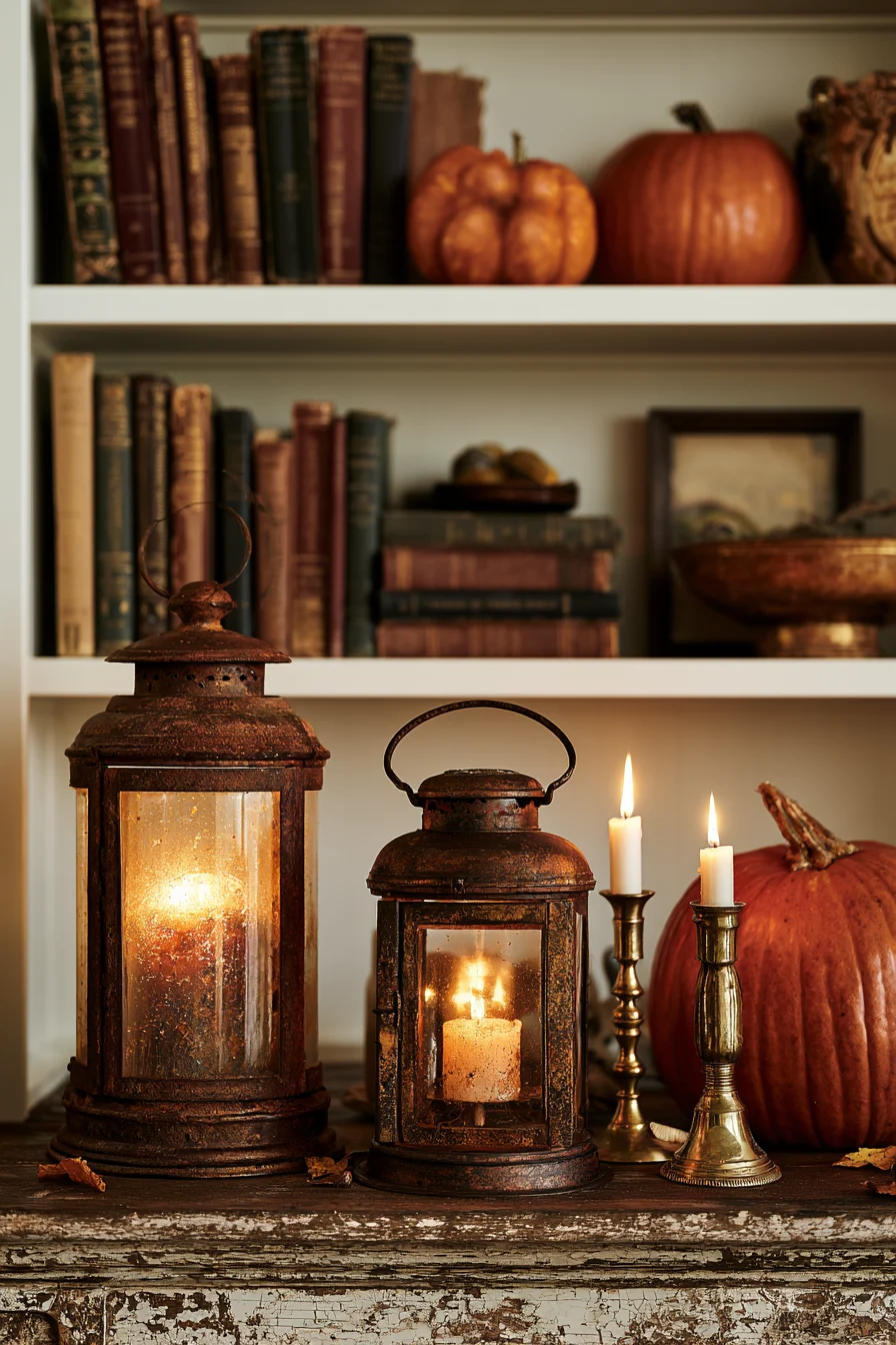 27 Haunting Halloween Mantle Decor Ideas
