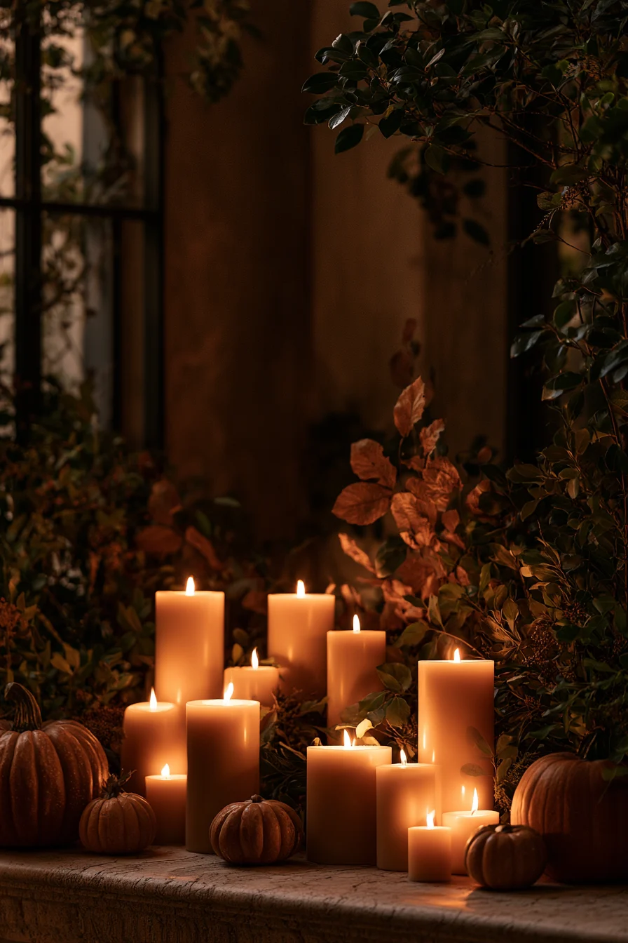 27 Haunting Halloween Mantle Decor Ideas