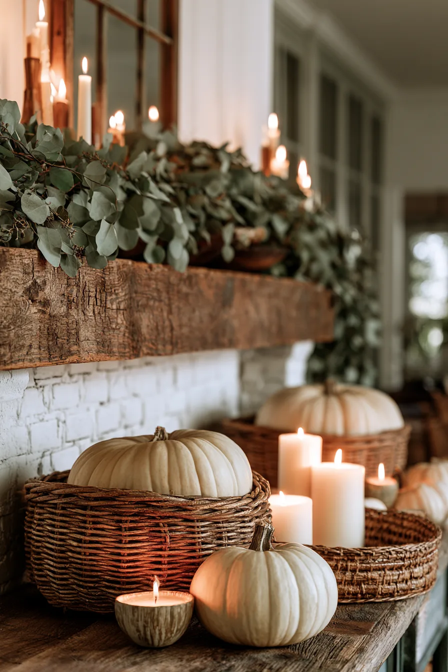 27 Haunting Halloween Mantle Decor Ideas