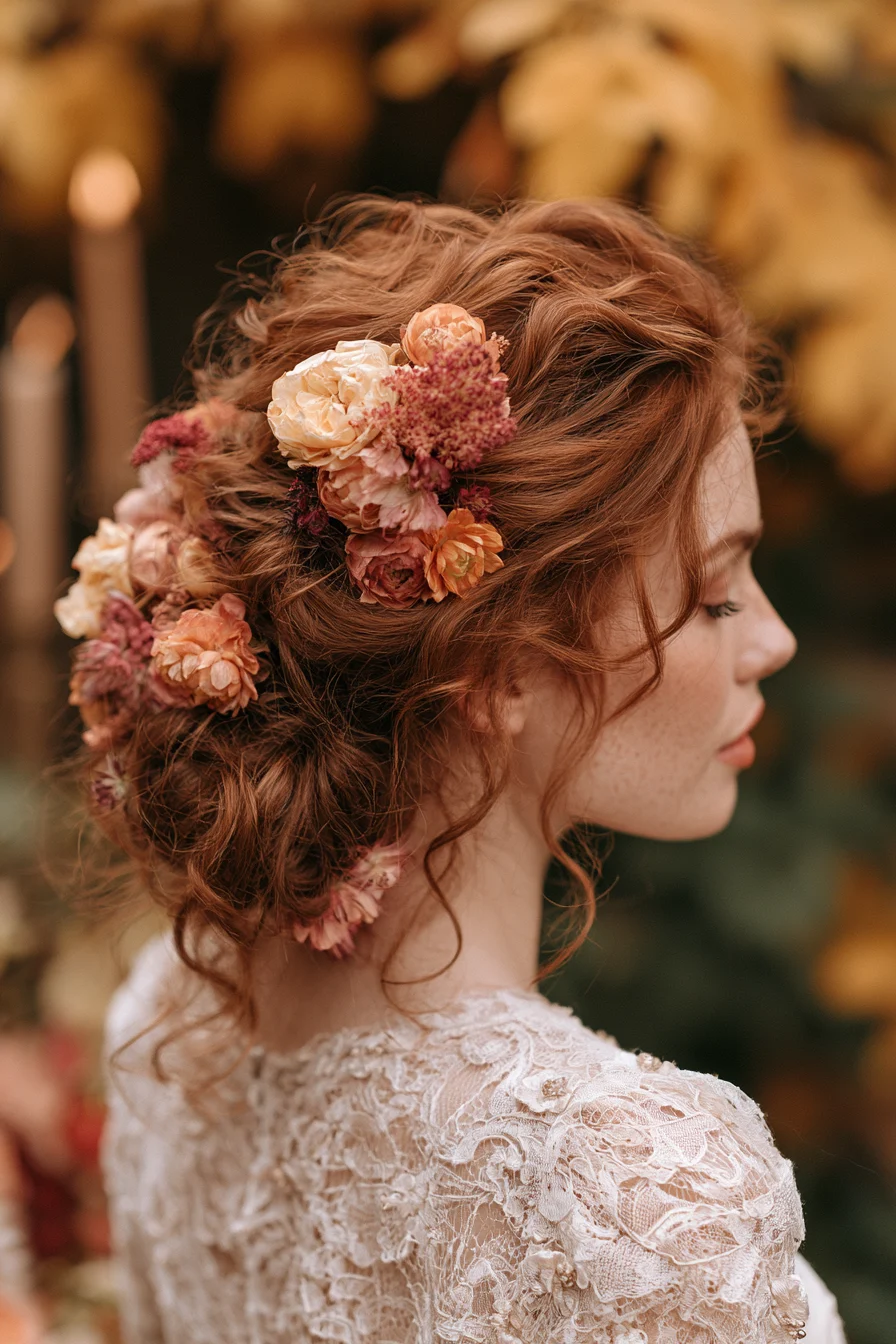 27 Fall Wedding Hairstyles For Dreamy Looks