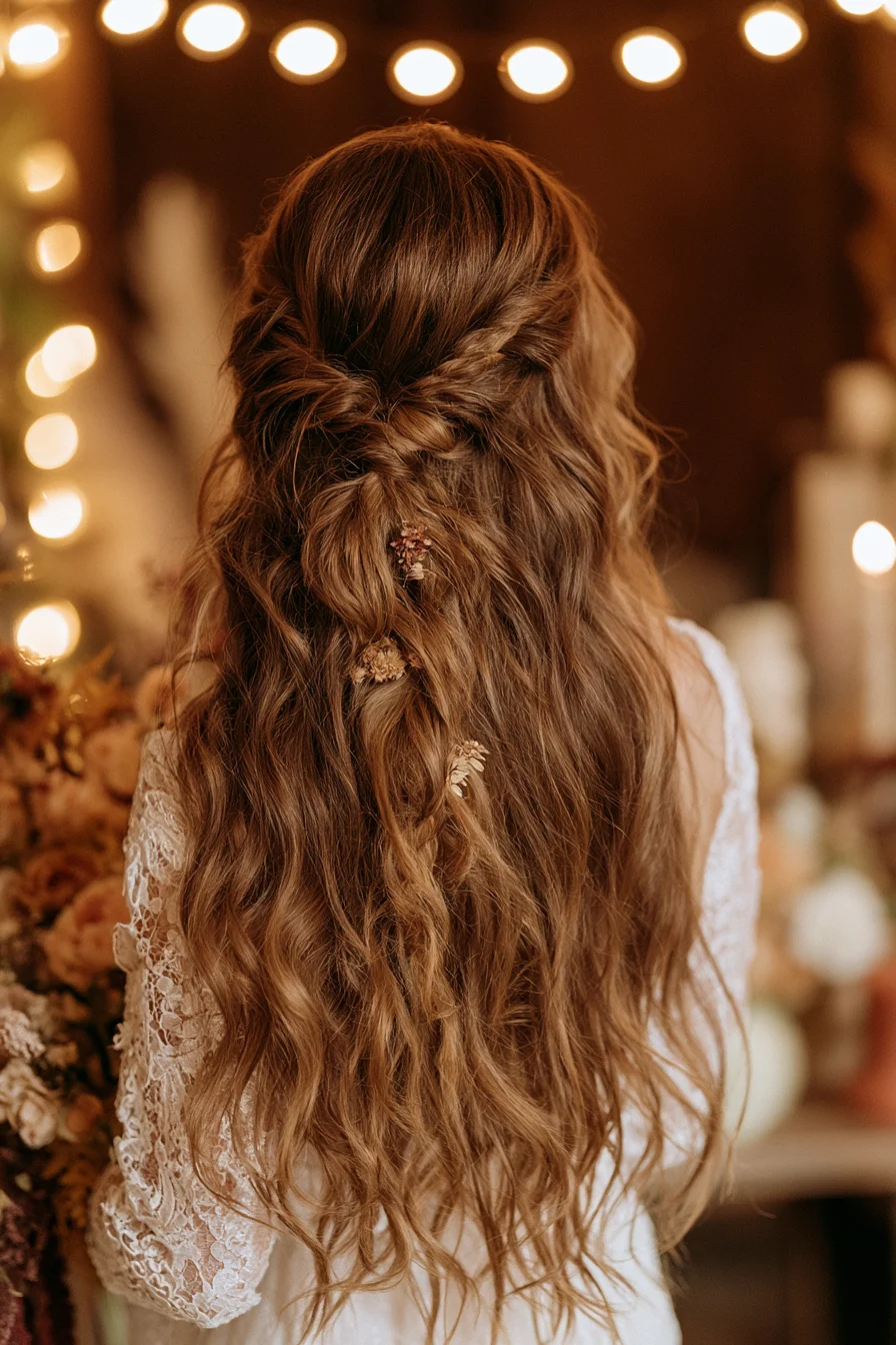 27 Fall Wedding Hairstyles For Dreamy Looks