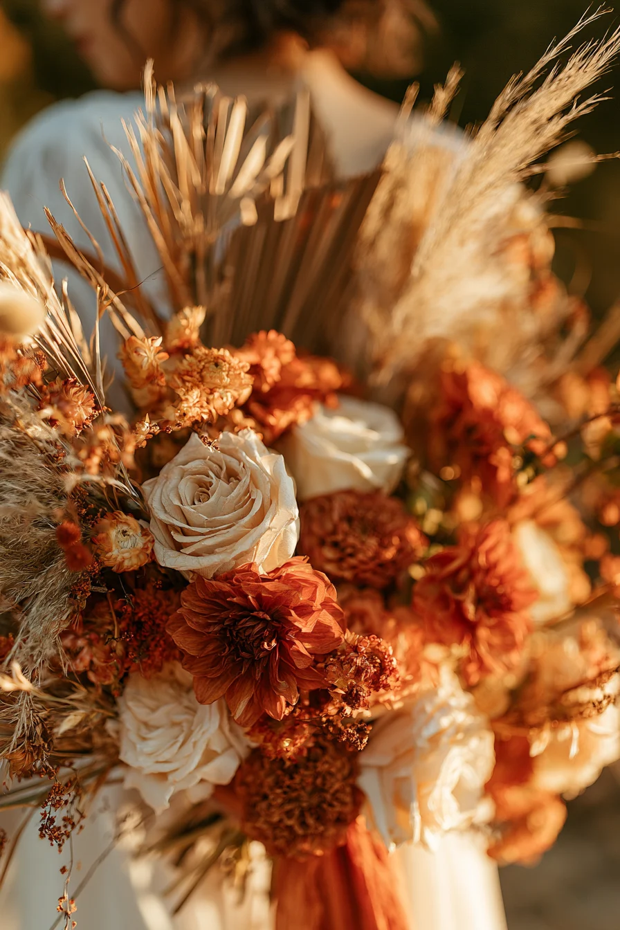 27 Gorgeous Fall Wedding Flowers