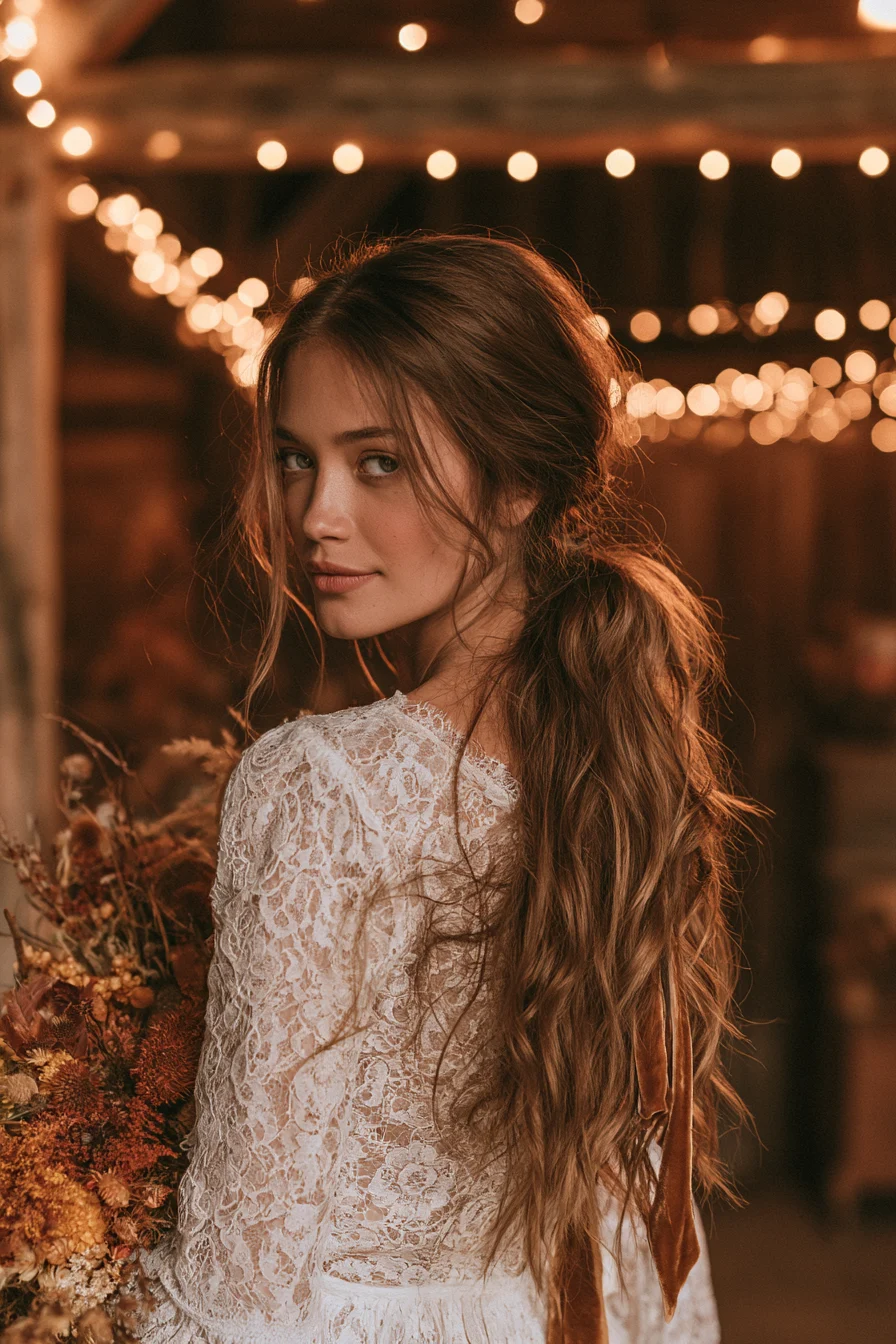 27 Fall Wedding Hairstyles For Dreamy Looks