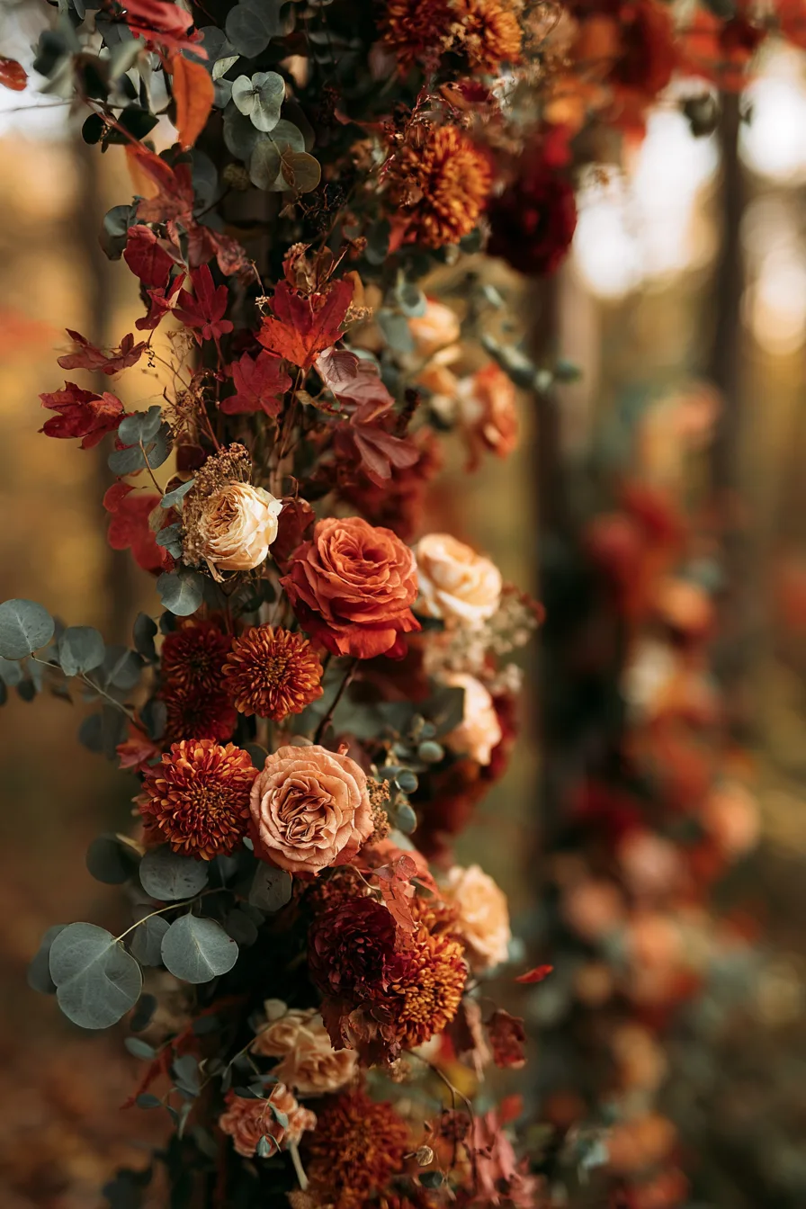 27 Gorgeous Fall Wedding Flowers