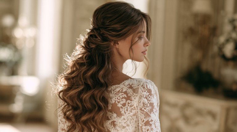 27 Classy Wedding Hairstyles Half Up Half Down That Feel Effortlessly Elegant